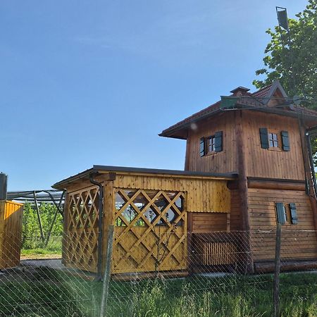 Unique wooden holiday house in nature Lukovica pri Domžalah Buitenkant foto