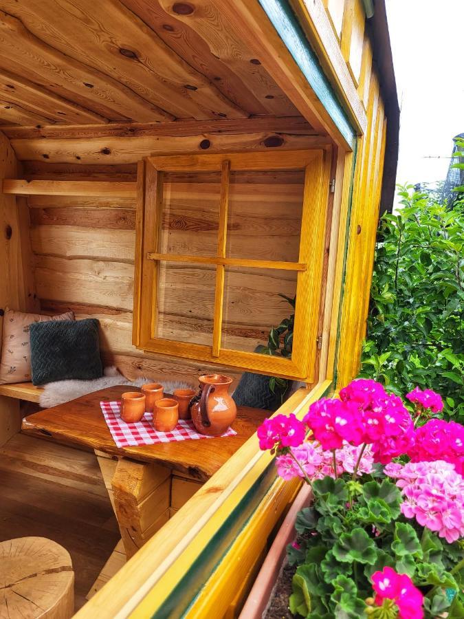 Unique wooden holiday house in nature Lukovica pri Domžalah Buitenkant foto