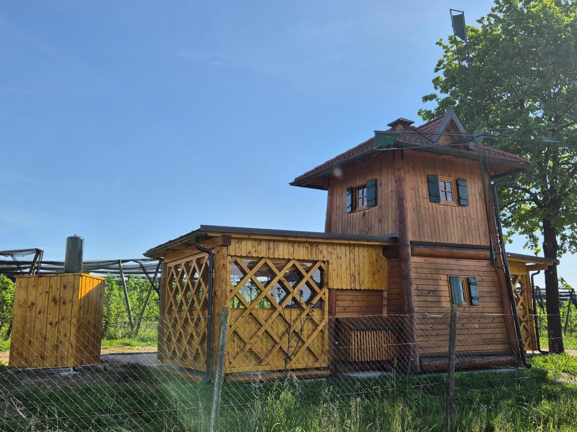 Unique wooden holiday house in nature Lukovica pri Domžalah Buitenkant foto